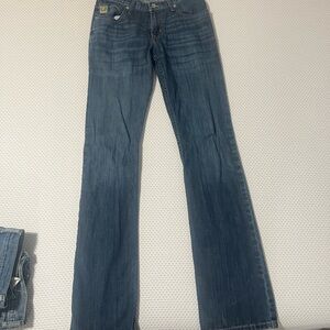 30x38 Cinch Men's Ian Stretch Mid Rise Slim Fit Boot Cut Jeans